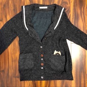 Sailor Cat Sweater